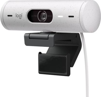 Logitech Brio 500 2.5 HD  Webcam with Built-In Microphone USB Connectivity