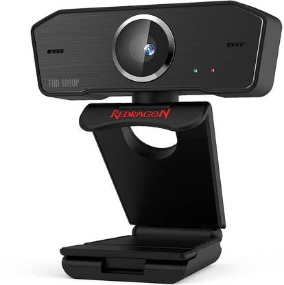 Redragon Refurbished GW800 1080 HD  Webcam with Built-In Microphone USB Connectivity