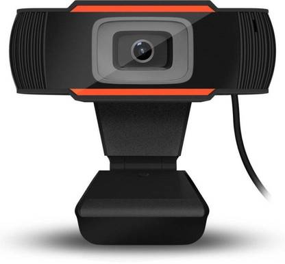 Ervmtech 720P Web Camera for Video Calling Conferencing PC Laptop Desktop, Online Classes 720 HD  Webcam with Built-In Microphone USB Connectivity