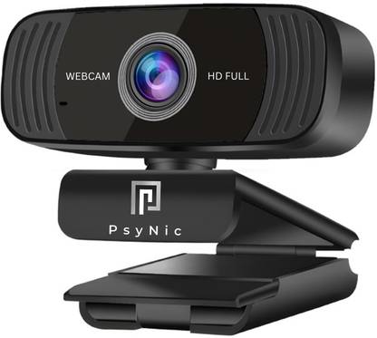 psynic PNC-WBCM-03B 2 HD  Webcam with Built-In Microphone USB Connectivity
