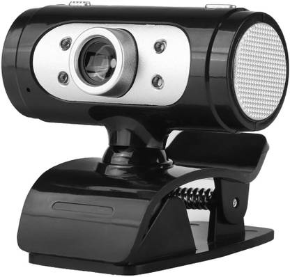 लायला USB2.0 Computer PC Webcam Camera with Microphone Mic Silver 2 HD वेबकैम बिल्ट-इन माइक्रोफोन के साथ नाइट विज़न के साथ USB कनेक्टिविटी