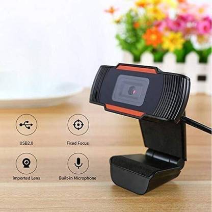Ducncon Full HD Web Camera PC Video Calling Conferencing MSN Recording PC Laptop Desktop 720 HD  Webcam USB Connectivity