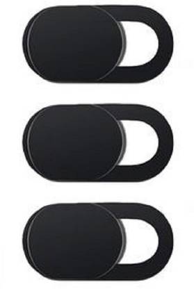 Lyla Webcam Cover Slider Camera Shell Sticker for Laptop Tablet Phone 3Pcs Black 2 HD  Webcam with Built-In Microphone with Night Vision USB Connectivity