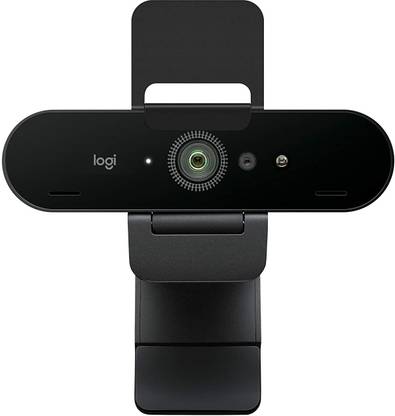Logitech Brio 4K / Stream Ultra HD Video Calling,Optical Zoom 13 HD  Webcam with Built-In Microphone with Night Vision USB Connectivity