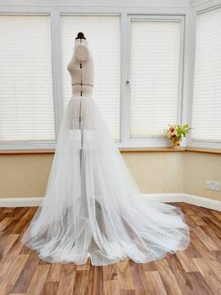 Unique bridal detachable train D-1 Wedding Dress Train