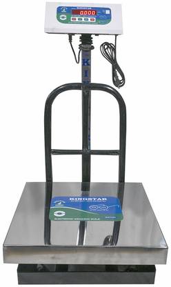 NKCOM Stainless Steel Scale Capacity 200KG Accuracy 20G Min.400G Pan Size 16X16 Inches Weighing Scale