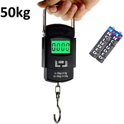 KBNHWE Hanging Scale, LCD Screen 50kg Portable Electronic Digital weight scale KK29 Weighing Scale