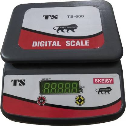 Skeisy TS-600 30KG,1GM DOUBLE Display Weight Machine With Power Adapter Weighing Scale Weighing Scale