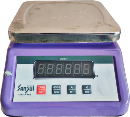 ParakhNaptol SANSUI Series-SGP 10KG Electronic Kata Kitchen, Shop Scale Weighing Scale