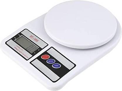 SELMEZ Digital Kitchen Weighing Machine Multipurpose Electronic Weight Scale with Backlit LCD Display for Measuring Food, Cake, Vegetable Weighing Scale