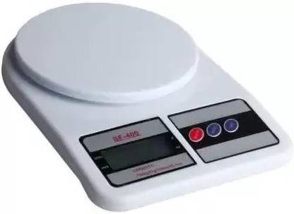 2N2 Digital Kitchen Weighing Machine Scal, Vegetable Weighing Scale (White) (11) Weighing Scale