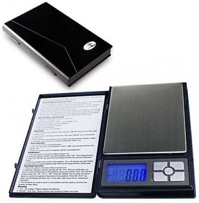 VBR's Group 500 X 0.1 Gr High Precision Digital Compact NoteBook Weight Scale For Jewellery Weighing Scale