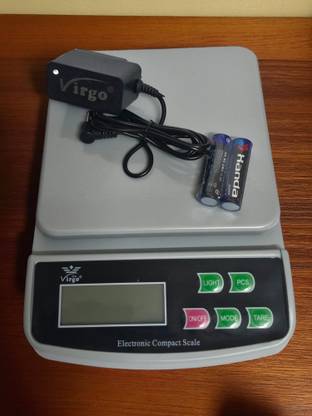 Virgo 42ZERO AD Digital Scale – High Precision Weighing with Adapter Weighing Scale