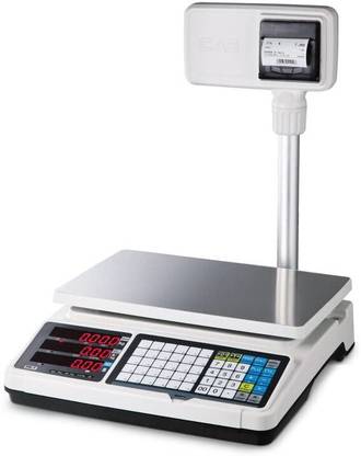 CAS PR-T 32 KG, Accuracy 5g with Price Computing and Receipt Printing Features Weighing Scale