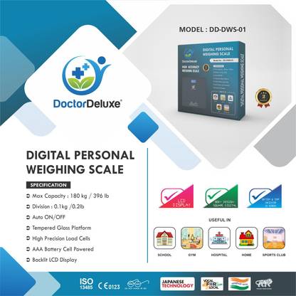 DOCTORDELUXE DD-DWS-01 Weighing Scale