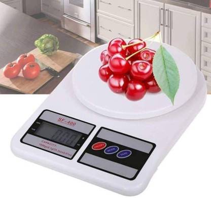 HEAREAL HEALTH CARE Weight Machine | Weighing scale, Digital Weight Machine, Weight Machine for Home Kitchen & Shop, Multipurpose Portable, Electronic Weight Machine 10 Kg - With Back Light Pack of 01 Weighing Scale