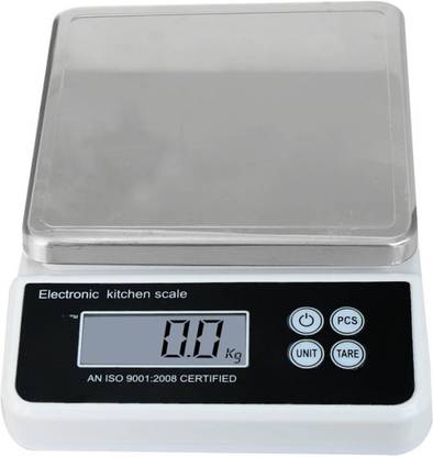 VBR's Group High Accuracy 10Kg Counter Weight Machine with Steel Platform for Home, Kitchen Weighing Scale