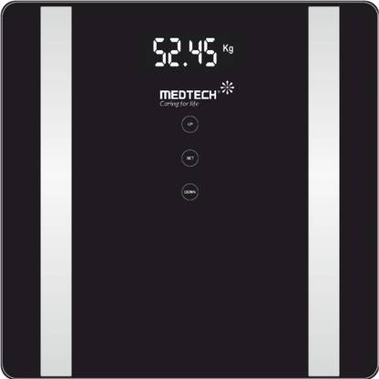 Medtech WS09 Body Composition Machine for Body Weight with 12 Essential Body Parameters Weighing Scale