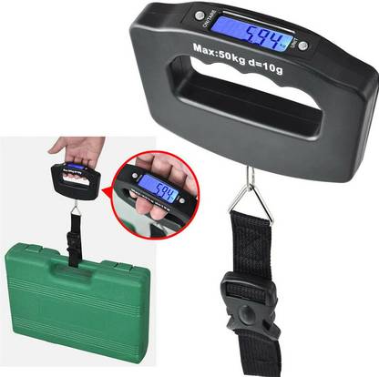 Exxelo Electronics Travel Luggage Scale, Digital Luggage Weighing Scales Weighing Scale