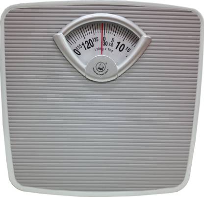 ACU-CHECK Analog Weight Machine Weight machine for Human Body Weighing Scale Upto 130Kg Weighing Scale