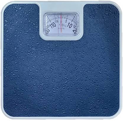 SMIC Analogue Personal Health Check Up Fitness Weighing Scale Body Weight 120KG -Blue Weighing Scale