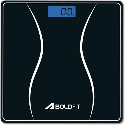 BOLDFIT Weighing Machine Digital Weighing Scale 180kg Weight for Human 3 Year Warranty Weighing Scale
