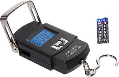 Kal EBR-50 Kg Digital LCD Display Pocket Portable Hanging Weighing Scale Weighing Scale