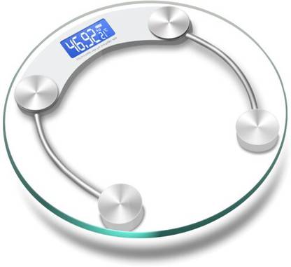 MCP Healthcare Digital Adult Round Weighing Scale Human Body With Multi-Function Upto-180kg Weighing Scale