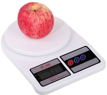 Selva Front Weight Scale Kitchen, Digital Kitchen Weight Machine Convenient tare button for tare calculation Weight Machine,Electronic Kitchen Digital Weighing Scale 7Kg, Weight Machines for Kitchen, Weighing Scale