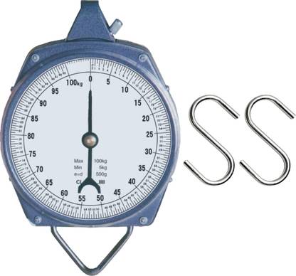 Funkydeal Manual 100Kg Weight Scale Machine/Kata Hanging Scale/Commercial Weighing Scale