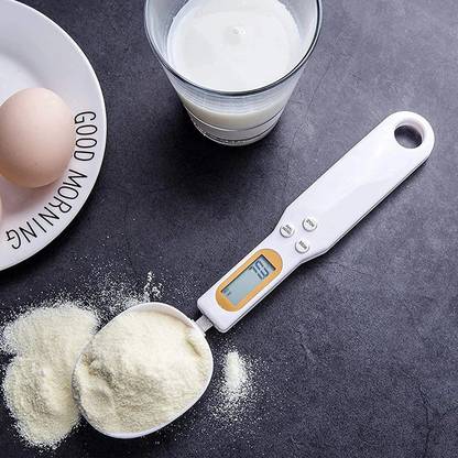 RHONNIUM Kitchen Food Digital Spoon Scale with LCD Display Weighing Scale