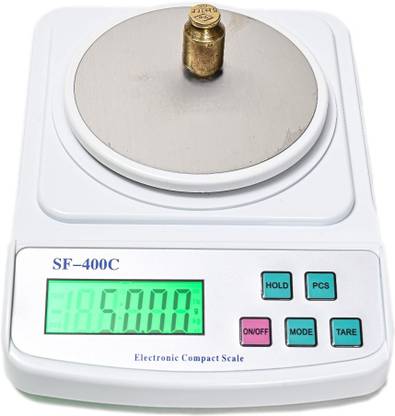 vyog 500 gram x 0.01 gram High-Accuracy Digital Jewellery Scale With 2 AAA Batteries Weighing Scale