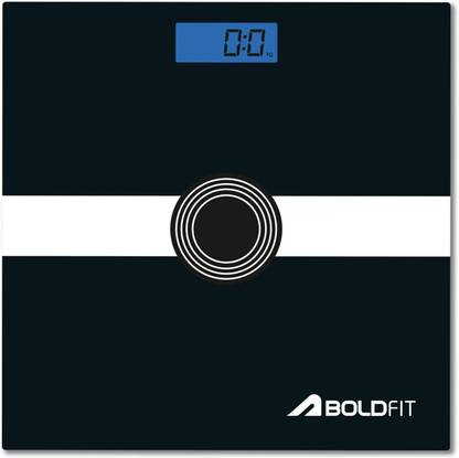 BOLDFIT Weighing Machine Digital Weighing Scale 180kg Weight for Human 3 Year Warranty Weighing Scale