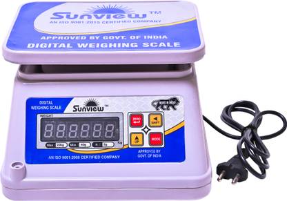 sunview Counter scale 20 kg weight machine for shop Weighing Scale
