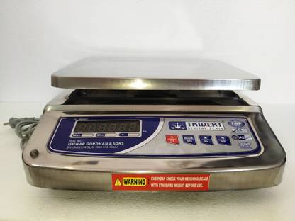 Tirdent weighing scale 30 kg | wajan kanta 30 kilo Weighing Scale