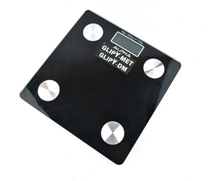 AKI Digital Thick Tempered Glass Body Fat Scale with Large LCD Display Weighing Scale