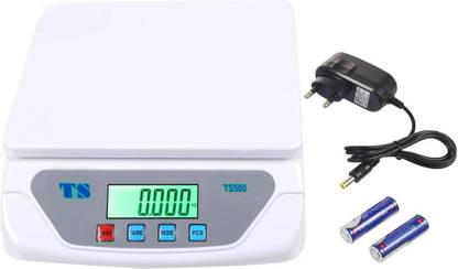 COHEL 30Kg Counter Portable Weight Machine With Power Adaptor for Shop, Home Weighing Scale