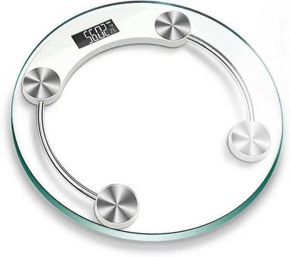 MCP Healthcare Digital Round Health Weighing Scale. Measure Capacity up to 5 to 180 kg, Weighing Scale
