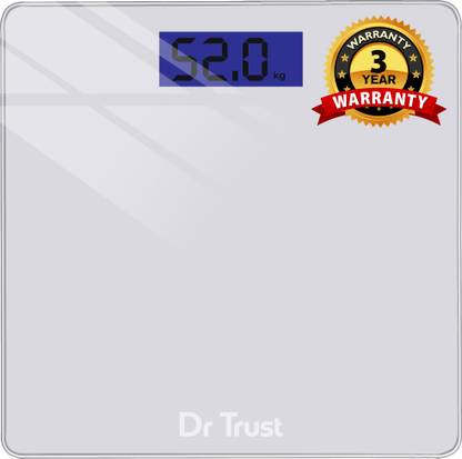 Dr Trust (USA) Model 514 Elegance Personal Digital Electronic Body Weight Machine For Human Body 180Kg Capacity Weighing Scale