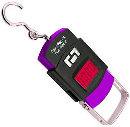 Powerful hanging weight machine- easy to hold wide soft handle, 50 kg Weighing Scale