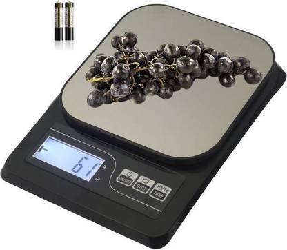 VBR's Group 10 Kg Counter Weight Machine With 2 AA Batteries - for Home & Kitchen, Shop Weighing Scale