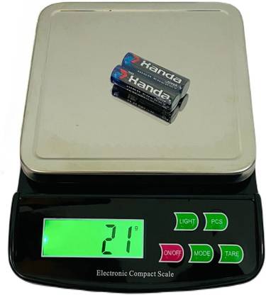 WEIGHOUSE 10KG Digital Compact Weight Machine High Accuracy Sensors For Home&Kitchen Uses Weighing Scale