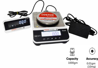 Essae Costco JX 110 With Extra Display Cap : 1Kg Accu : 10mg Weighing Scale