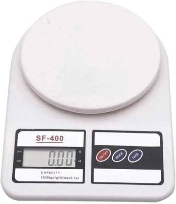 Fashion Bizz Portable Electronic Digital Weight Machine Kitchen scale 10 Kg WITH BACK LIGHT Weighing Scale