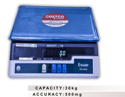 Essae Costco : DX 852 15 kg ( For Silver Weighment) Cap : 15Kg Accu : 0.1gm Weighing Scale