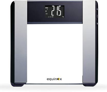 EQUINOX EQ-EB-44 Body Composition Analyser, BMI, Body fat, Hydration, Weighing Scale