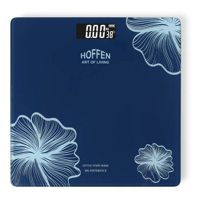 HOFFEN LCD Digital, Health Fitness Weight Machine for Human Body Weighing Scale