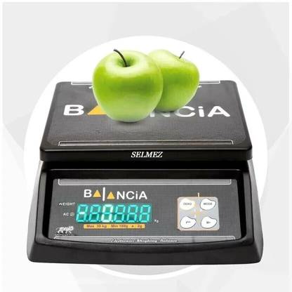 SELMEZ 30kg Weight Machine For Kitchen Shop Weighing Scale