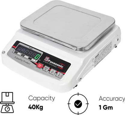 Panasonic MS TT CAPACITY:40Kg ACCURACY:1gm Weighing Scale