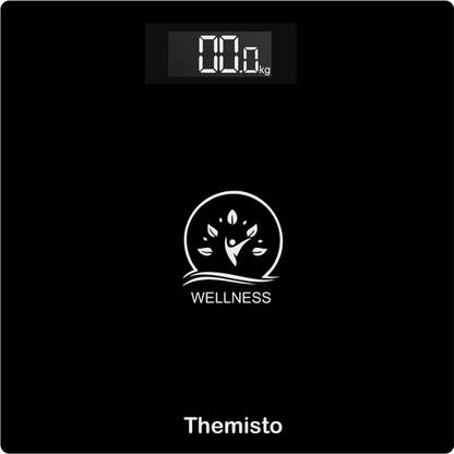 tHemiStO TH-WS40 | High Precision Sensors | Backlit Display | Personal Body Weighing Scale